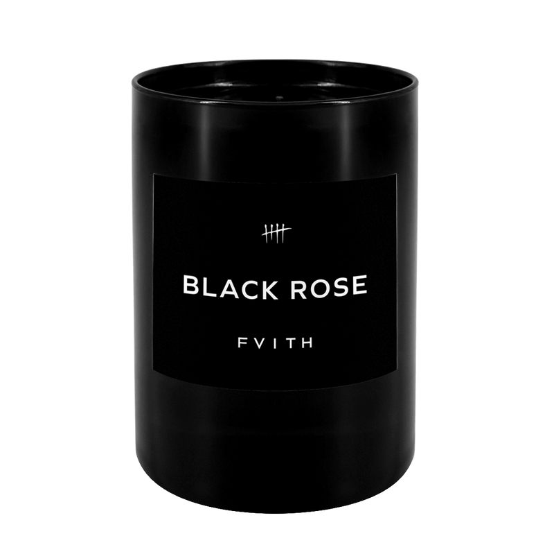 Black Rose Candle